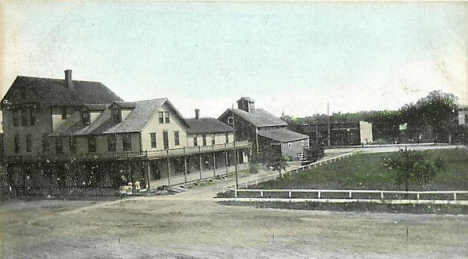 Blancheet Hotel, Elk River Minnesota, 1910's