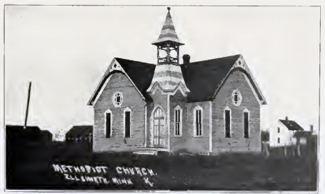Methodist Church, Ellsworth Minnesota, 1908