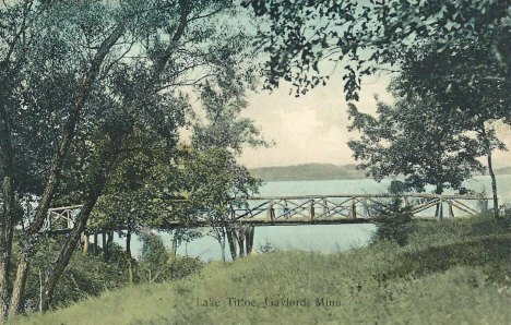 Lake Titloe, Gaylord Minnesota, 1910