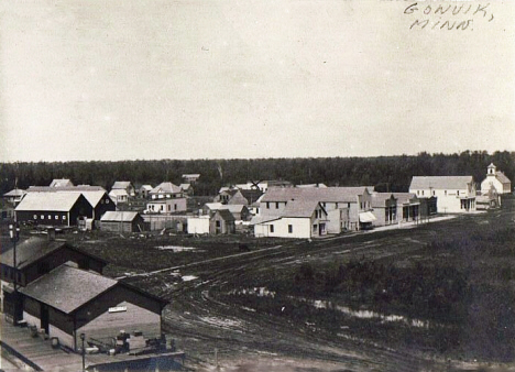 General view, Gonvick Minnesota, 1910's