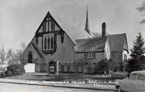 First Presbyterian Church, Hayfield Minnesota, 1950's
