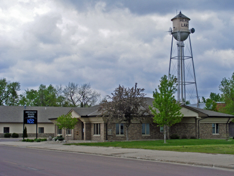 Security State Bank and Water Tower, Heron Lake Minnesota, 2014