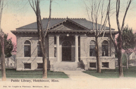 Public Library, Hutchinson Minnesota, 1908