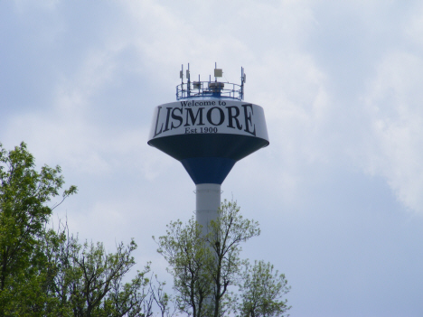 Water tower, Lismore Minnesota, 2014