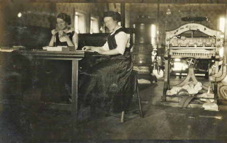 Interior, Times-Messenger, Madelia Minnesota, 1912