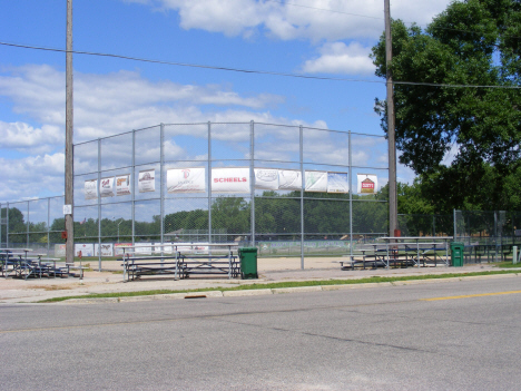 Baseball field, Mapleton Minnesota, 2014