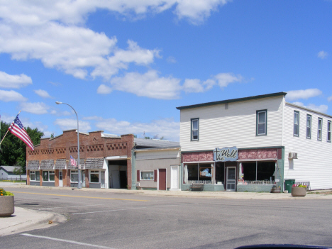 Street scene, Mapleton Minnesota, 2014