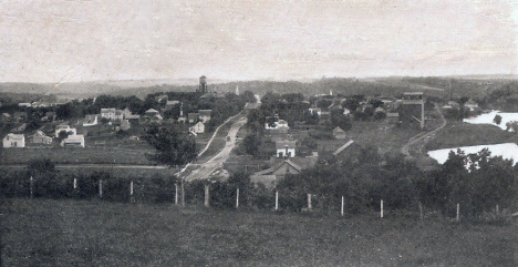 General view, Mazeppa Minneosta, 1909