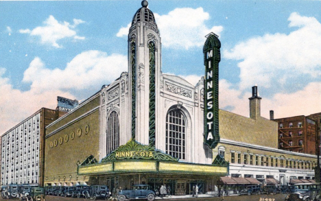 Minnesota Theater, 9th and LaSalle, Minneapolis Minnesota, 1920's