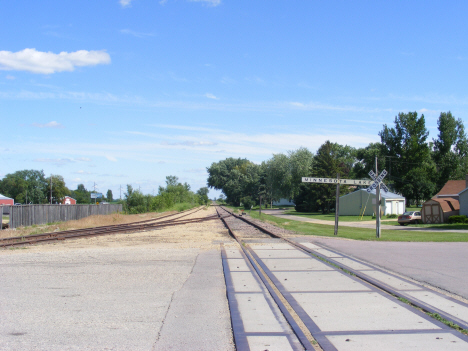 Railroad tracks, Minnesota Lake Minnesota, 2014