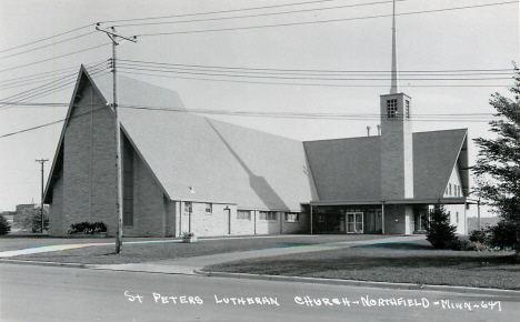 St. Peter's Lutheran Church, Northfield Minnesota, 1950's