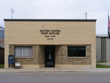 Post Office, Odin Minnesota, 2014