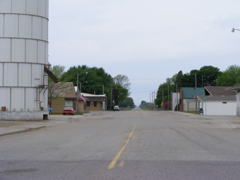 Street scene, Ormsby Minnesota, 2014