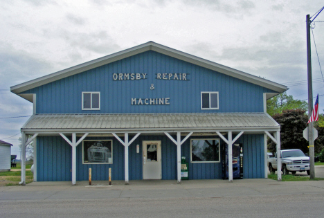 Ormsby Machine and Repair, Ormsby Minnesota. 2014