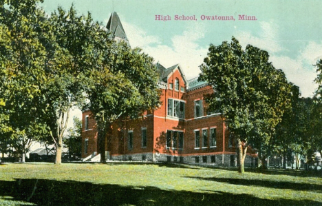 High School, Owatonna Minnesota, 1912