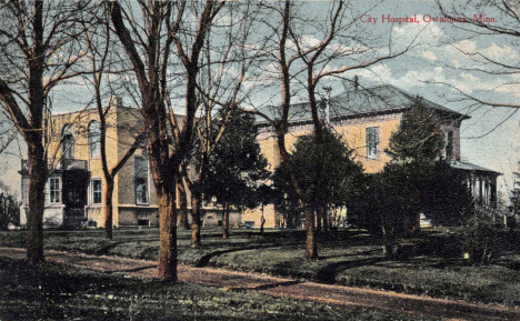 City Hospital, Owatonna Minnesota, 1910