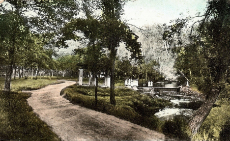 Mineral Spring Park, Owatonna Minnesota, 1909