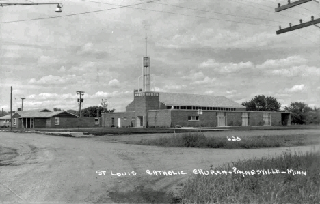 St. Louis Catholic Church, Paynesville Minnesota, 1950's