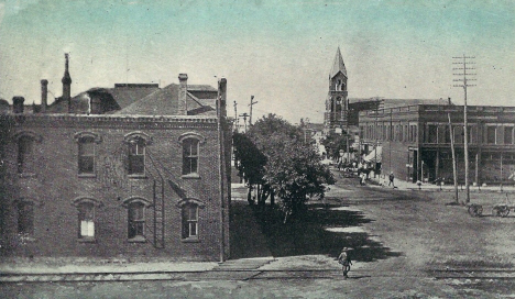 8th Street, Perham Minnesota, 1918