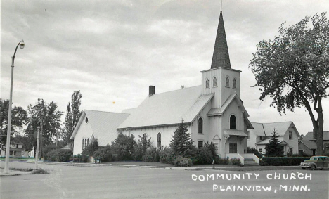 Community Church, Plainview Minnesota, 1958