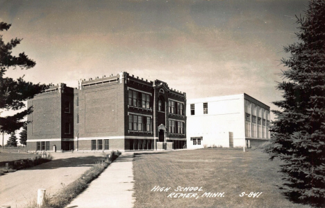 High School, Remer Minnesota, 1940's