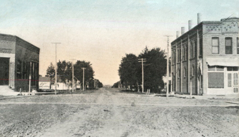 West Maple Street, Sacred Heart Minnesota, 1910