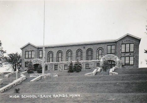 High School, Sauk Rapids Minnesota. 1950's