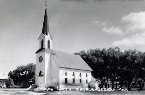 Faith Lutheran Church, Sebeka Minnesota, 1960's
