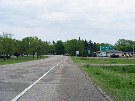 Street view, State Highway 4, Trimont Minnesota, 2014