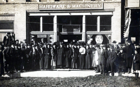 Hardware & Machinery Store, Truman Minnesota, 1910