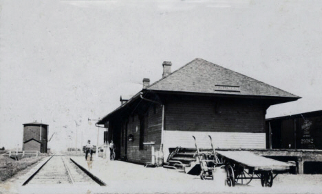 Omaha Depot, Truman Minnesota, 1910