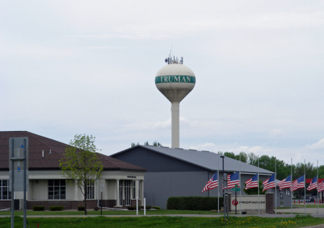 Profinium Financial and Water Tower, Truman Minnesota, 2014