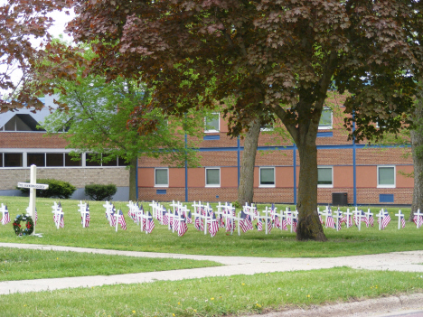 Truman School, Memorial Day, Truman Minnesota, 2014