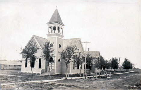 Church, Wabasso Minnesota, 1910