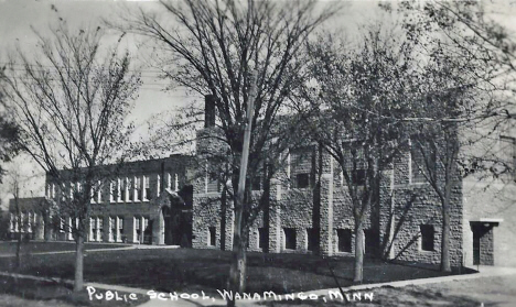 Public School, Wanamingo Minnesota, 1940's