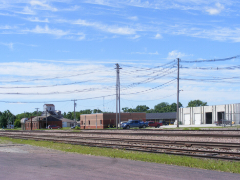Railroad tracks, Wells Minnesota, 2014