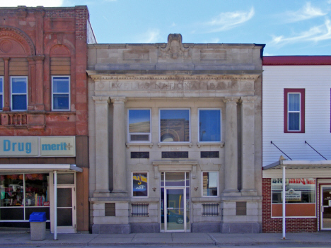 Former First National Bank, Wells Minnesota, 2014