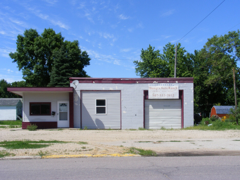 Bump's Auto Ranch after the gate was left open, Wells Minnesota, 2014