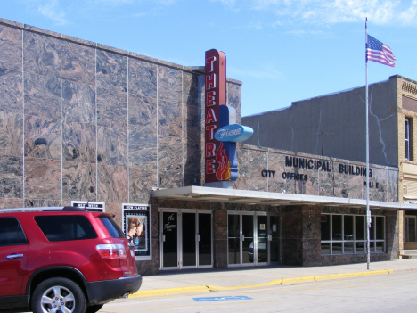 Flame Theatre and Municipal Building, Wells Minnesota, 2014
