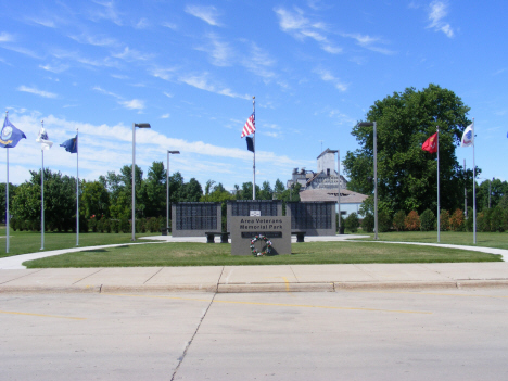 Area Veterans Memorial Park, Wells Minnesota, 2014