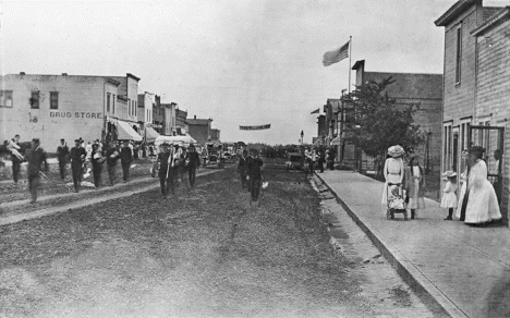 Parade, Westbrook Minnesota, 1910's