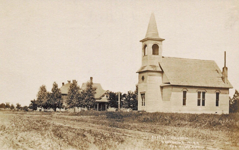 Baptist Church, Westbrook Minnesota, 1910's