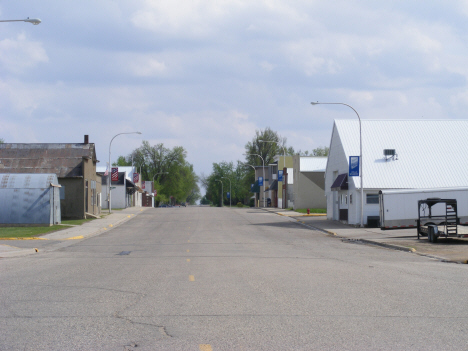 Street scene, Wilmont Minnesota, 2014