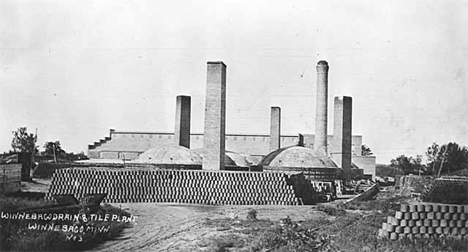 Winnebago Tile and Drain Plant, Winnebago Minnesota, 1910