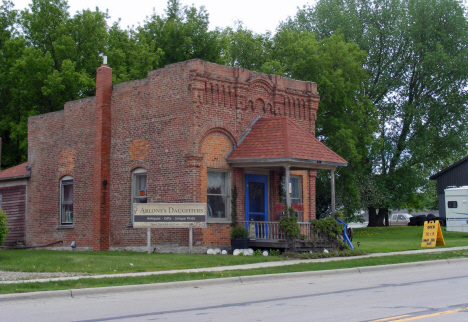Historic building, Winnebago Minnesota, 2014