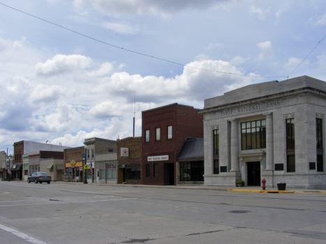 Street scene, Winnebago Minnesota, 2014