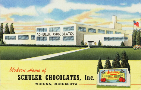 Schuler Chocolates, Winona Minnesota, 1945