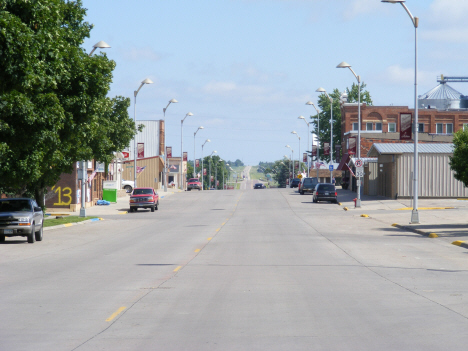 Street scene, Adrian Minnesota, 2014