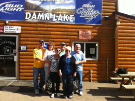 Lakeview Bar and Grill on Dam Lake, Aitkin Minnesota