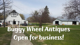 Buggy Wheel Antiques, Audubon Minnesota
